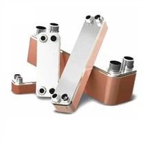 Nickle Brazed Plate Cyfnewidydd Gwres Plât